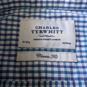 Charles Tyrwhitt Men's Shirt - 19" neck  37" slv
